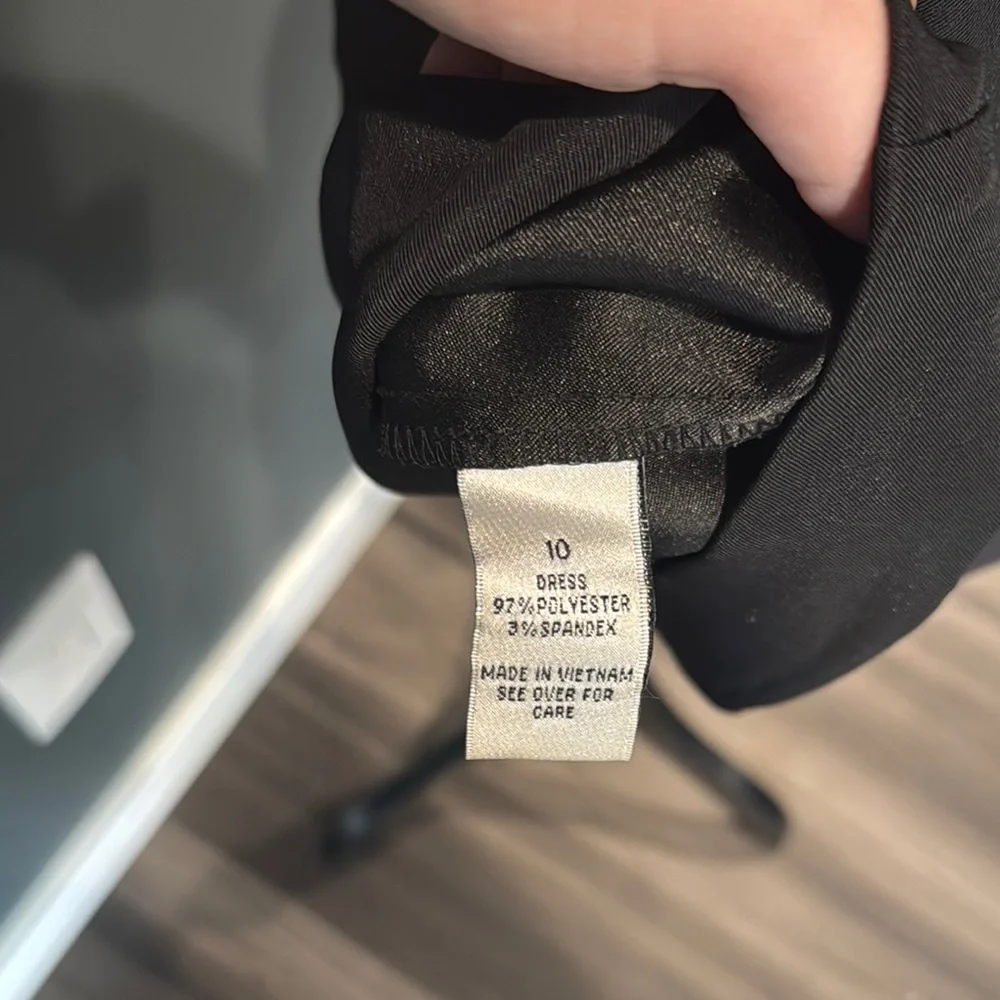 Alyx Black Sleeveless Sheath Mini Dress Cocktail